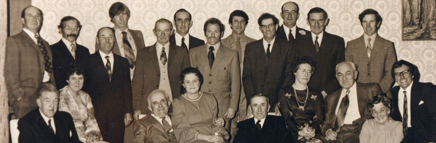 The Gwinear Show Committee in the 1970s